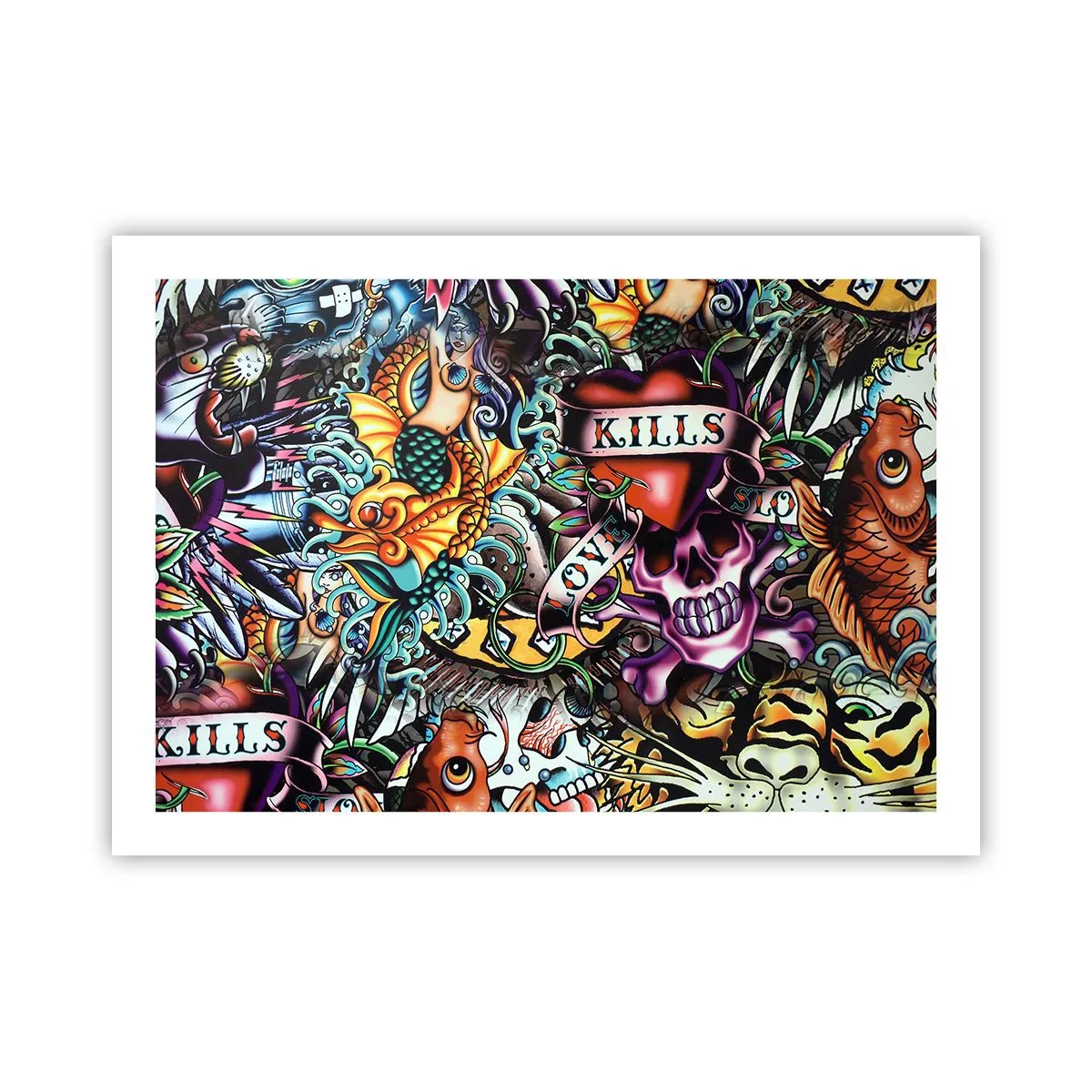 Pôster - O sonho do tatuador - 70x50 cm