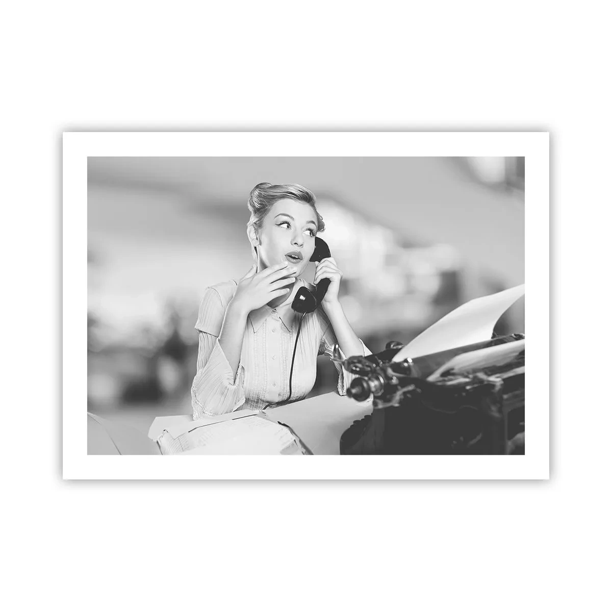 Pôster - Olá, estes são os anos 50. - 70x50 cm