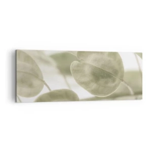 Quadro em tela - No começo eram folhas... - 140x50 cm