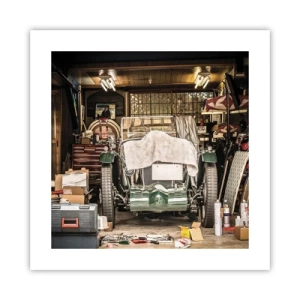 Pôster - De volta ao passado - 40x40 cm