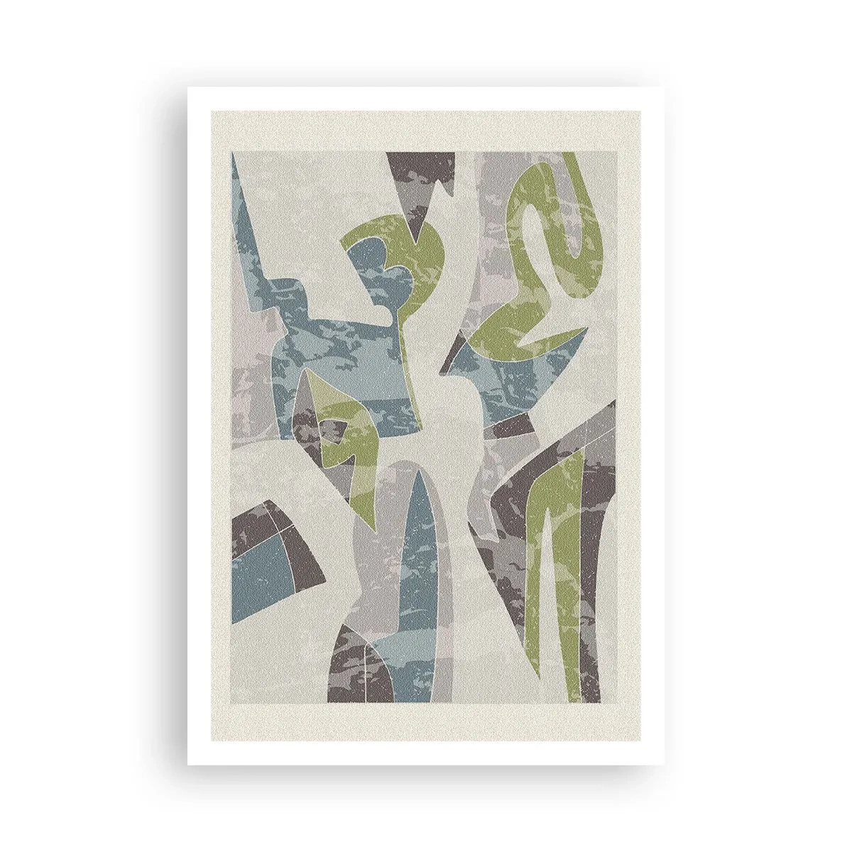 Pôster - Composição atrás do vidro - 70x100 cm