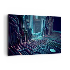 Quadro em tela - Só estou a pensar... - 120x80 cm