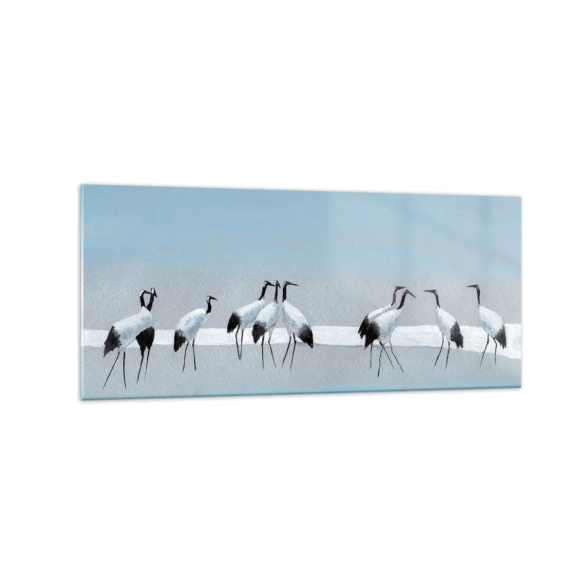 Quadro em vidro - Depois de um dia quente - 120x50 cm