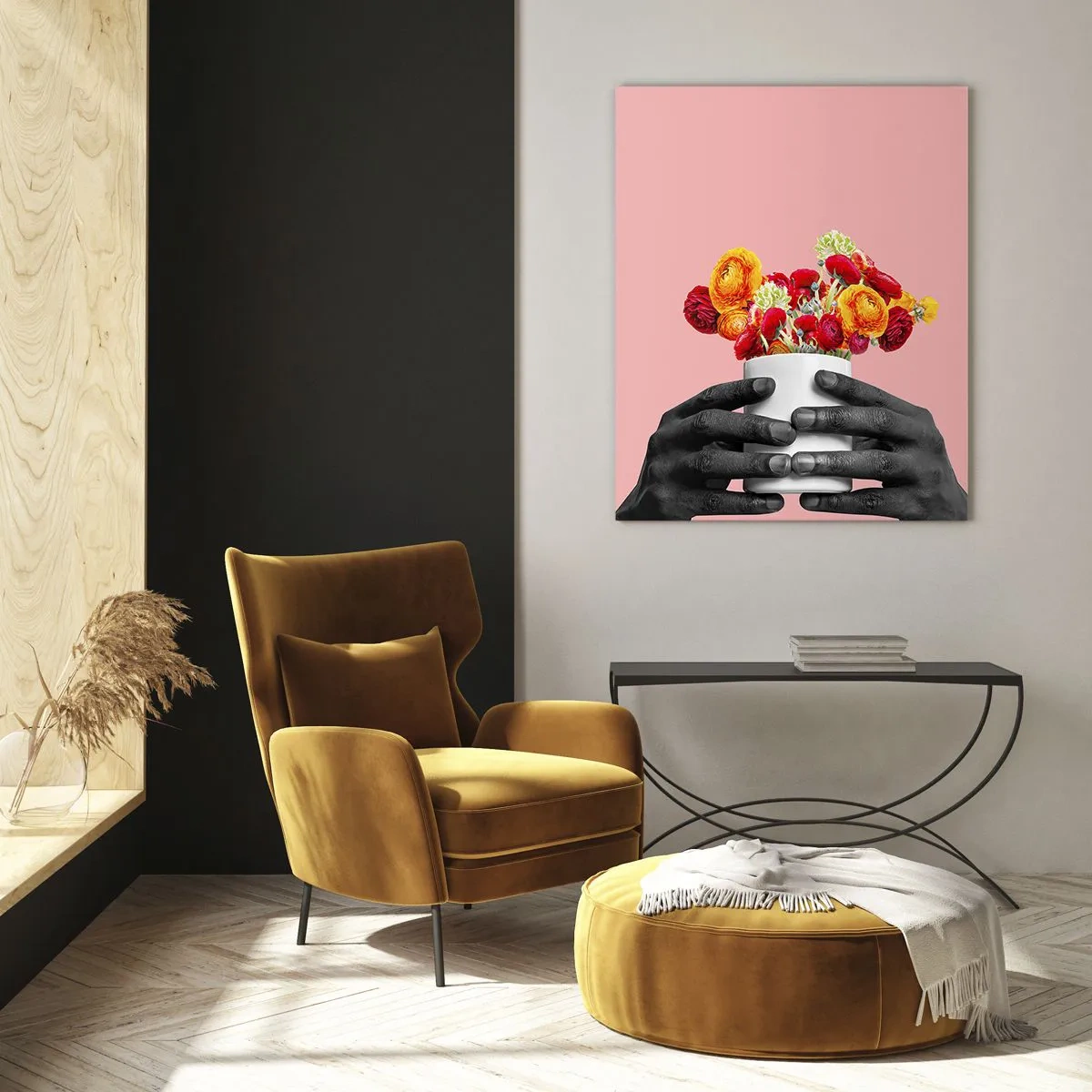 Quadro em vidro - A apoteose da vida - 80x120 cm