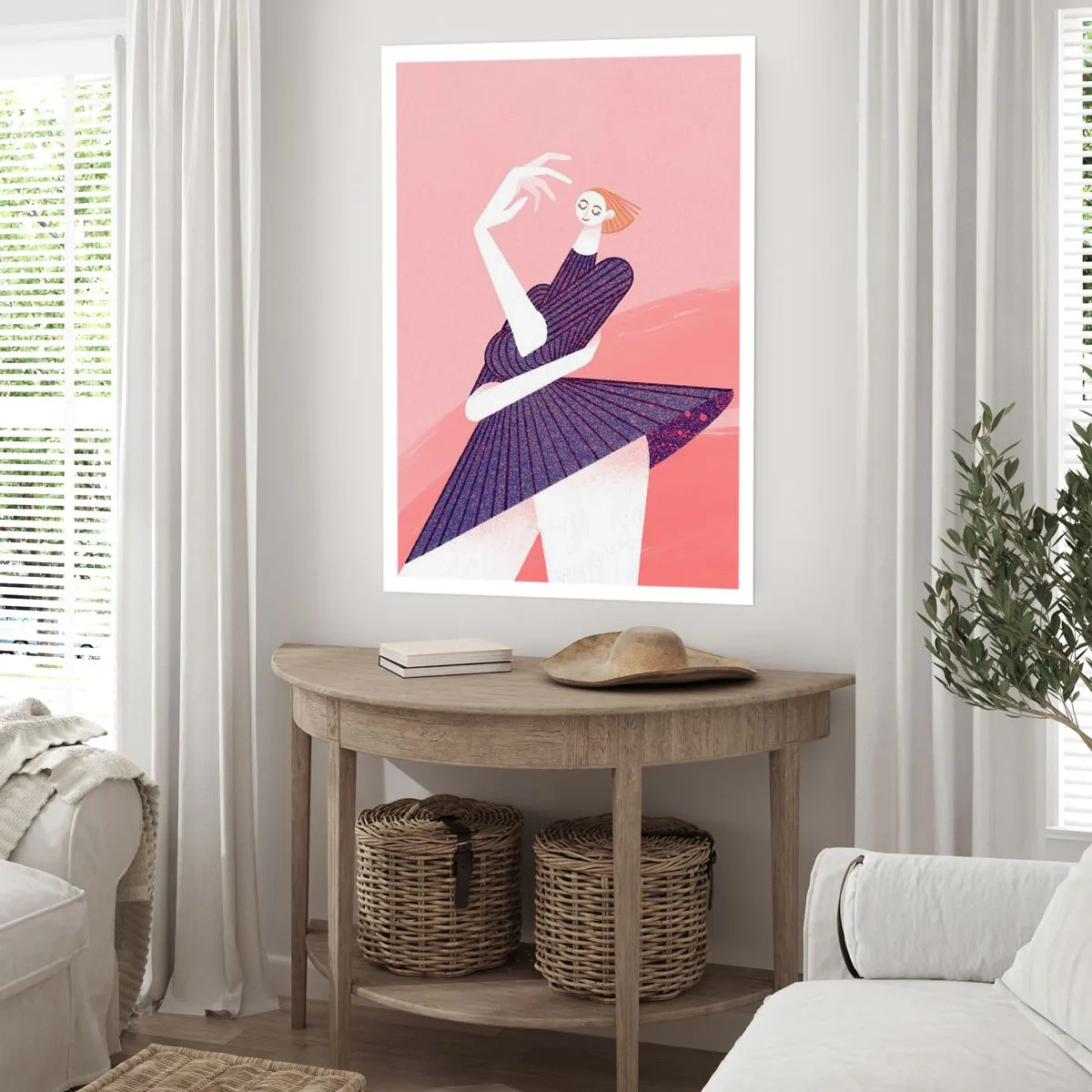 Pôster - Cada passo é um cinto de dança - 61x91 cm