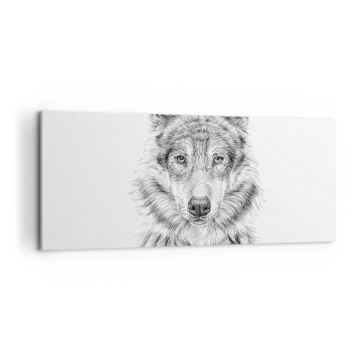 Quadro em tela - Um líder nato - 100x40 cm