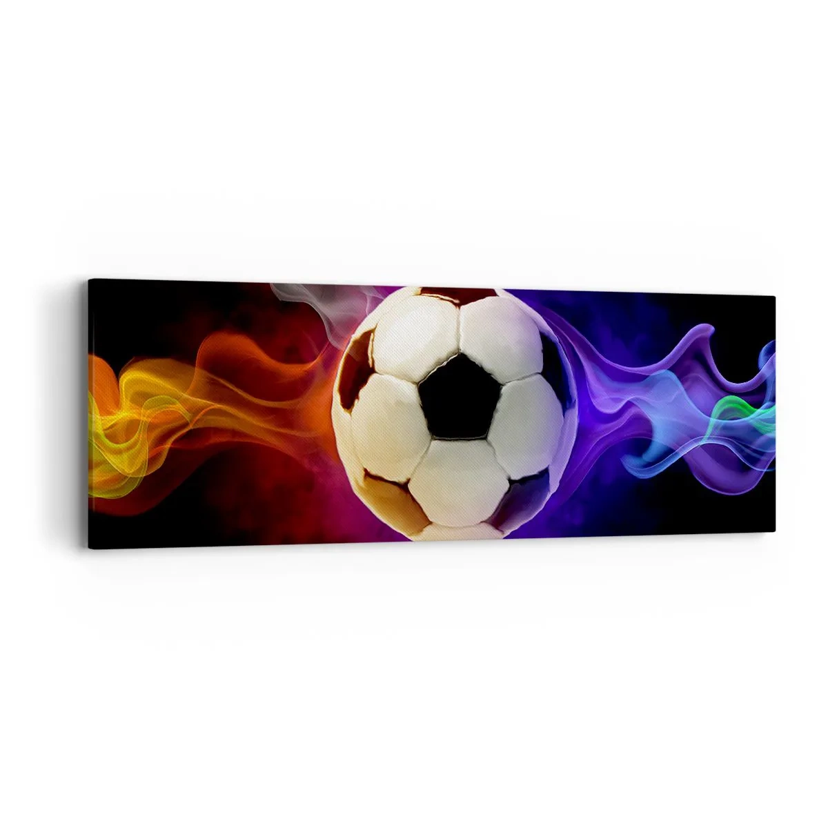 Quadro em tela - O poder mágico do jogo - 90x30 cm