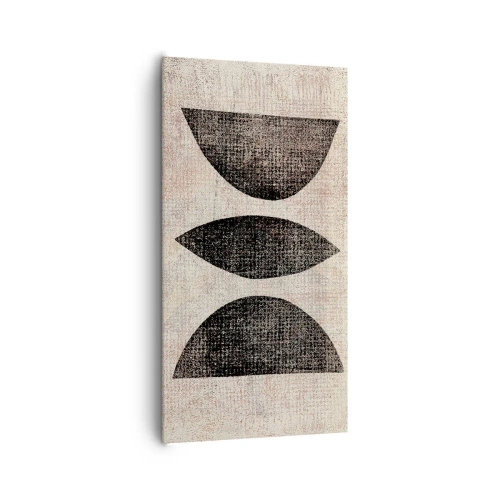 Quadro em tela - Abstração étnica - 65x120 cm