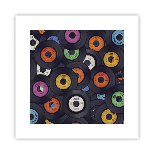 Pôster - Cores dos clássicos - 30x30 cm