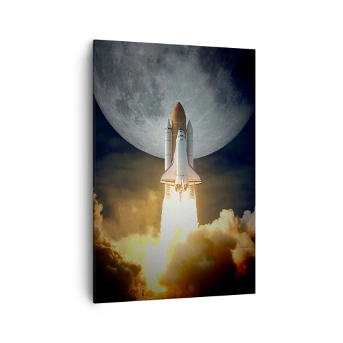 Quadro em tela - O início de uma aventura sobrenatural - 70x100 cm