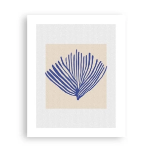 Pôster - Ventilador azul - 40x50 cm