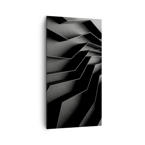 Quadro em tela - Ordem espacial - 55x100 cm