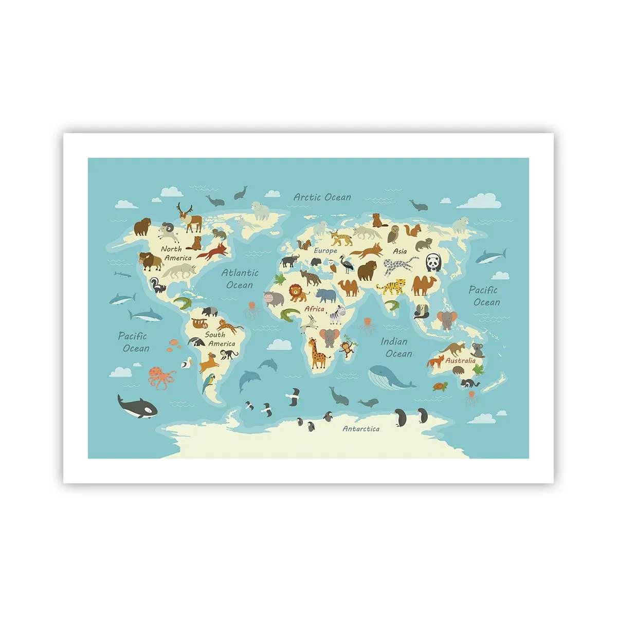 Pôster - Bons vizinhos - 70x50 cm