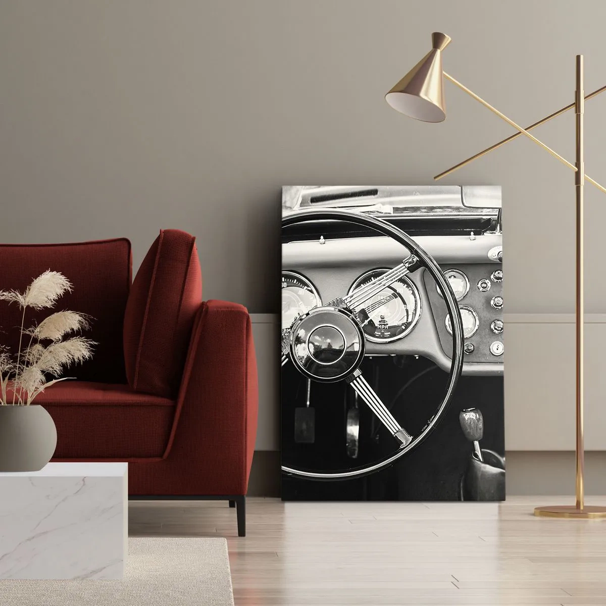 Quadro em tela - Um sonho de colecionador - 50x70 cm