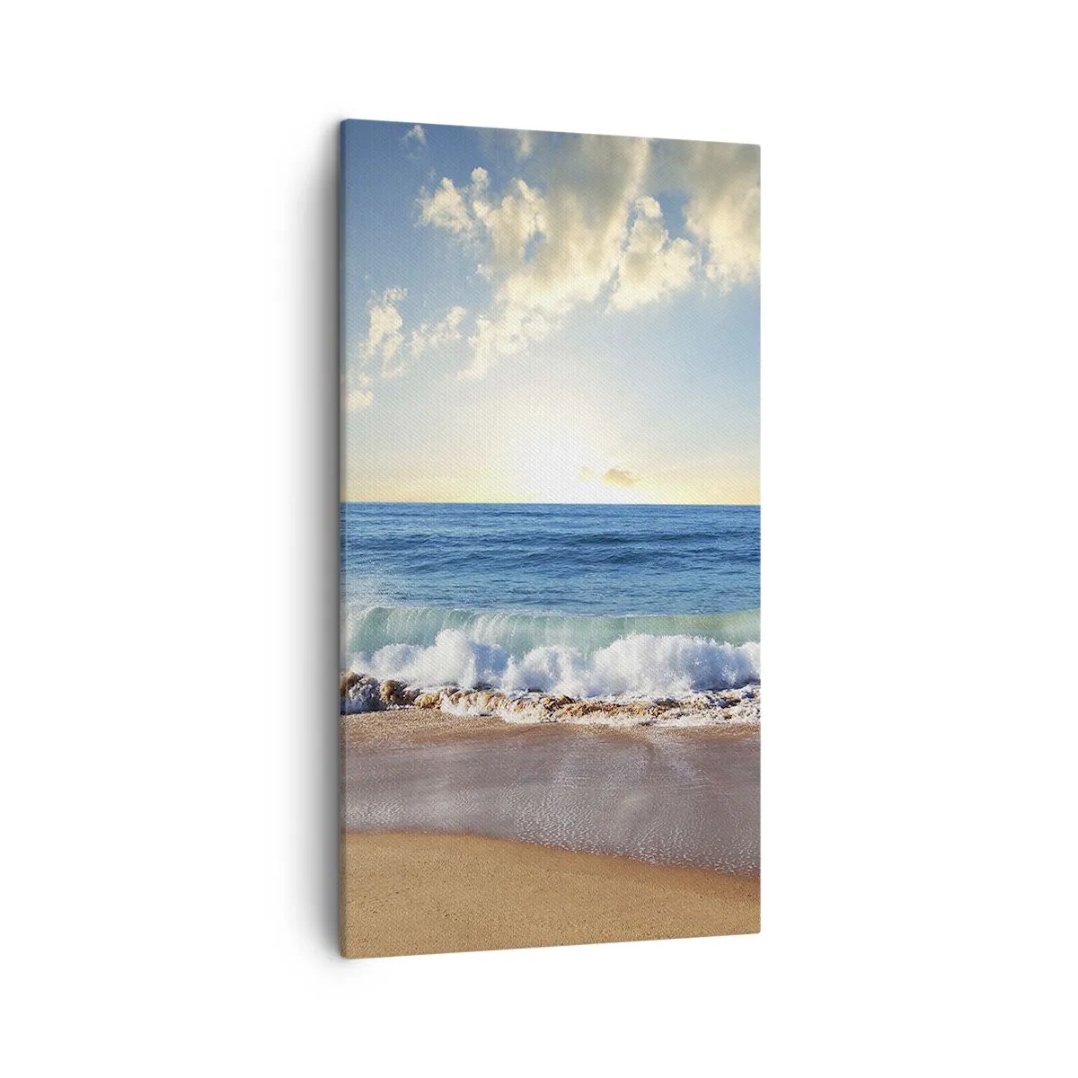 Quadro em tela - Movimento e quietude ao mesmo tempo - 45x80 cm