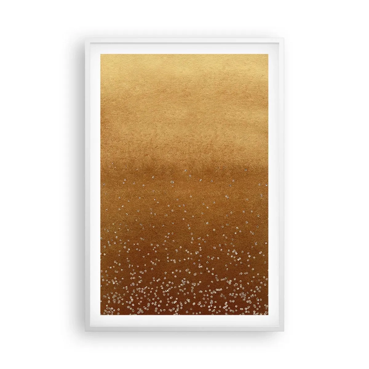 Pôster em moldura branca - O nascimento da luz - 61x91 cm