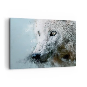 Quadro em tela - Conheça a alma do lobo - 100x70 cm