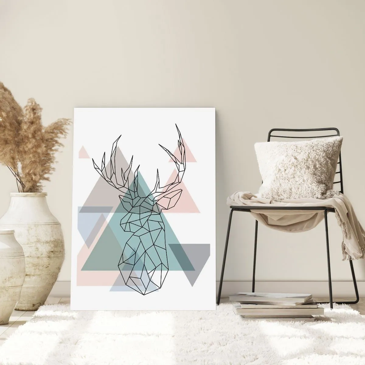 Pôster - Numa floresta geométrica - 70x100 cm