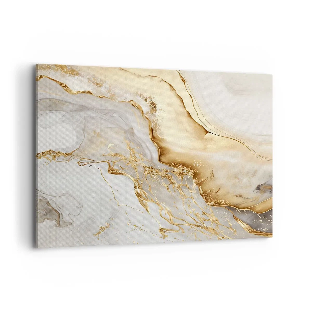 Quadro em tela - Abstração: beleza e bondade - 100x70 cm