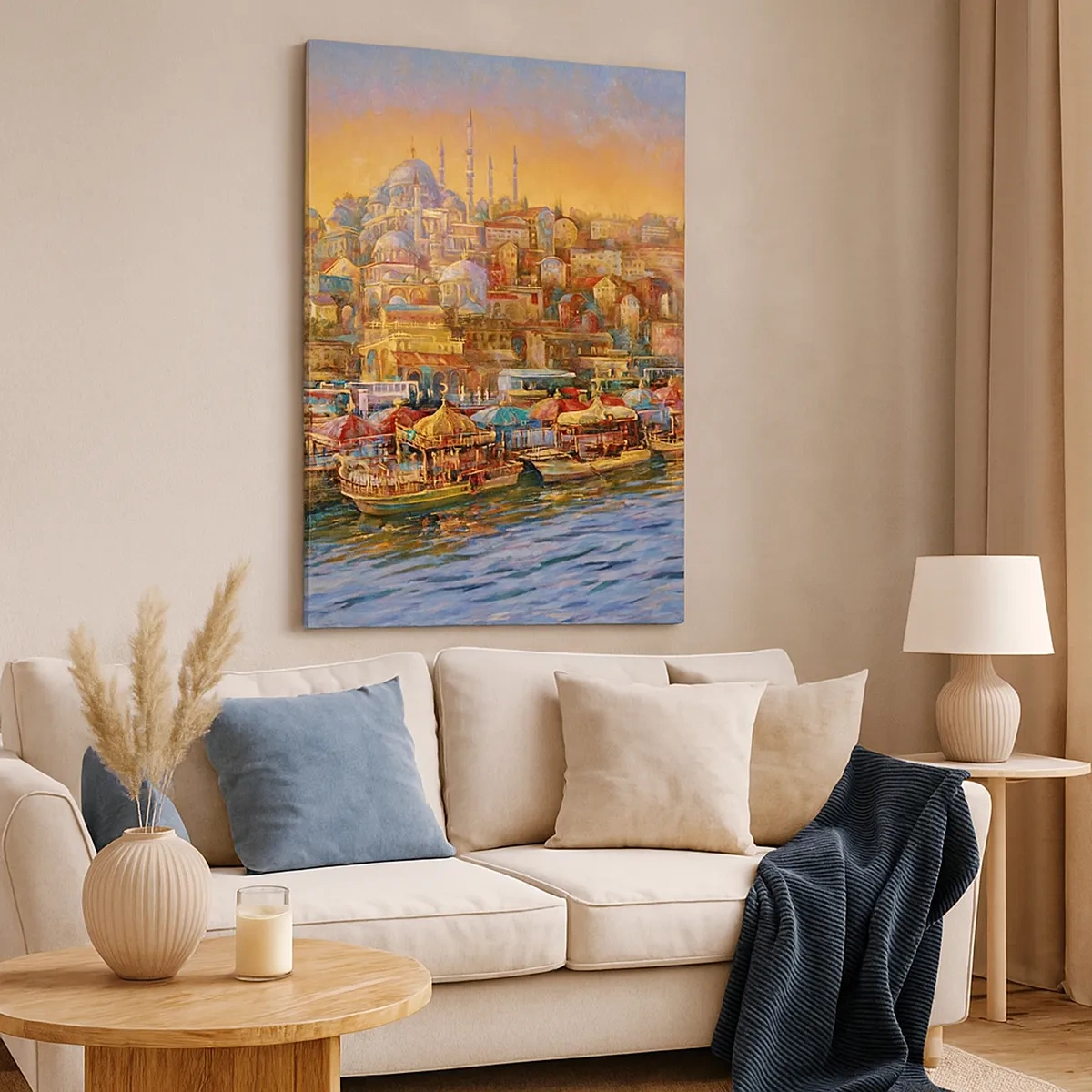 Quadro em tela - Conto de Istambul - 50x70 cm