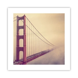 Pôster - Entre o céu e a terra - 40x40 cm