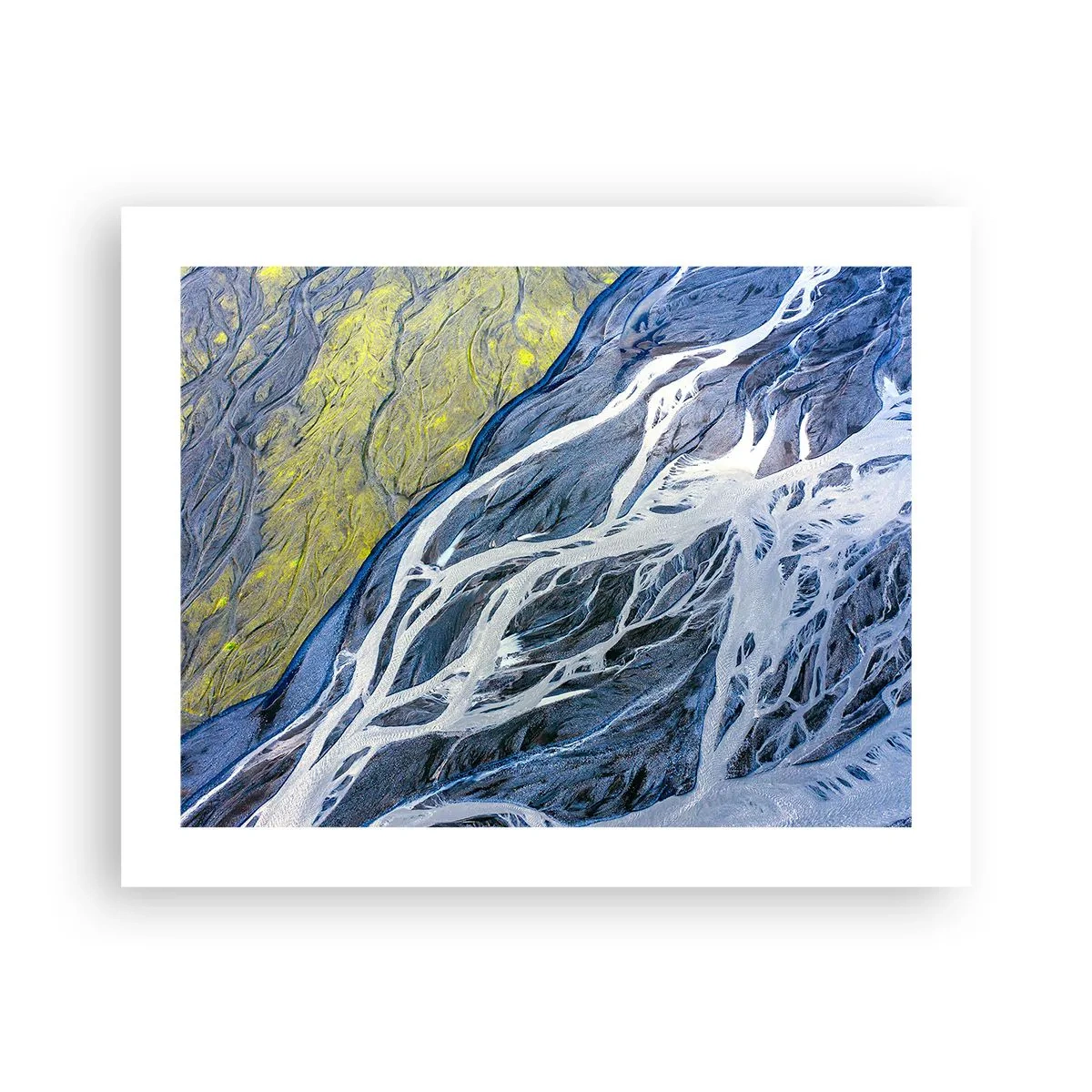 Pôster - Pinturas rupestres da natureza - 50x40 cm