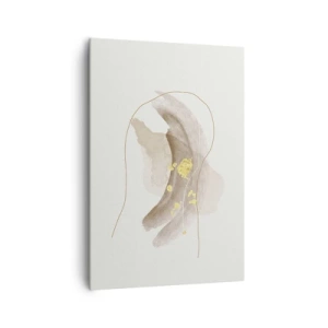 Quadro em tela - Encontrado no espaço - 70x100 cm