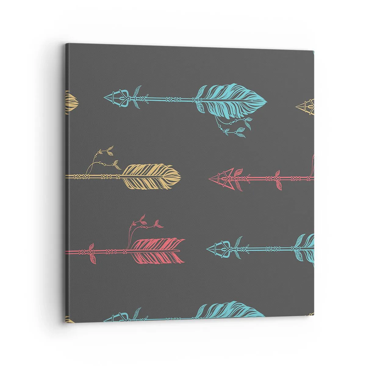 Quadro em tela - Em ordem - 70x70 cm