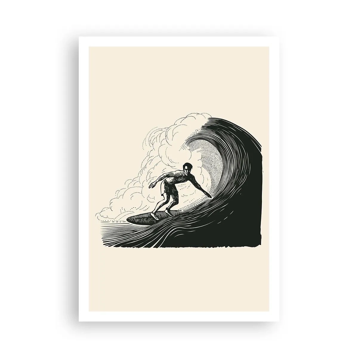 Pôster - Rei da onda - 70x100 cm
