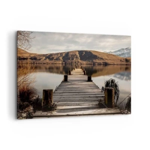 Quadro em tela - Paisagem em silêncio - 100x70 cm