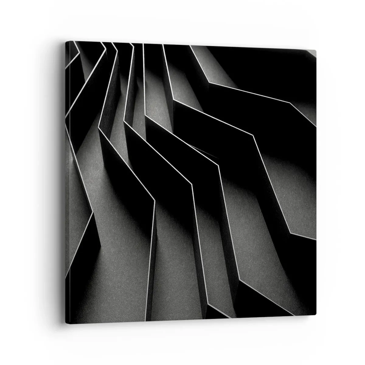 Quadro em tela - Ordem espacial - 40x40 cm