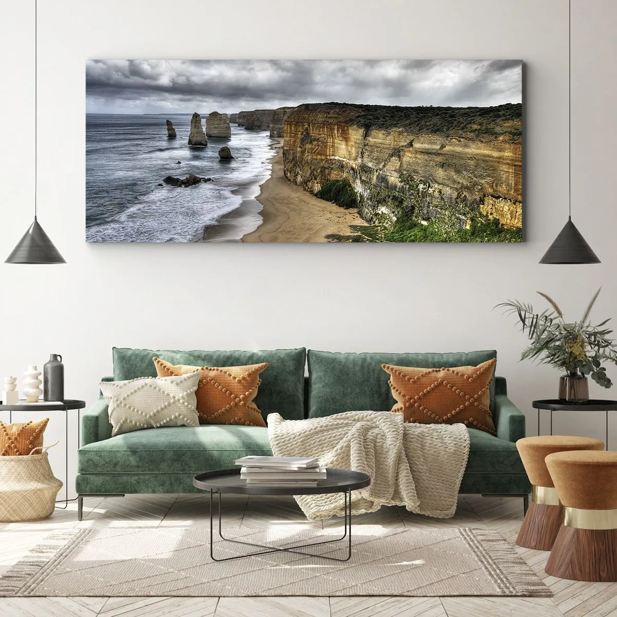 Quadro em tela - Beleza crua - 140x50 cm