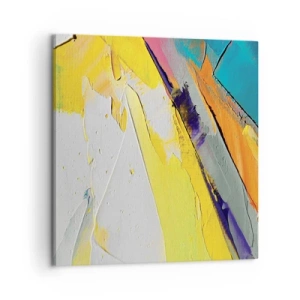 Quadro em tela - Anatomia da luz - 60x60 cm