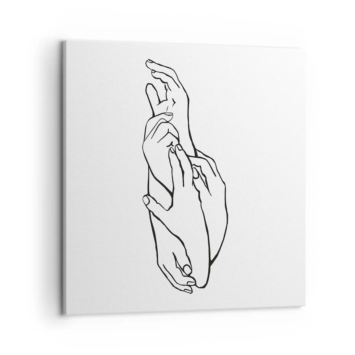 Quadro em tela - Bom toque - 50x50 cm