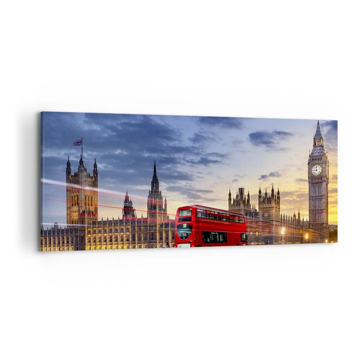 Quadro em tela - Marcas distintivas - 120x50 cm