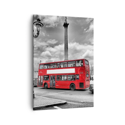 Quadro em tela - A verdadeira corrente sanguínea da cidade - 50x70 cm