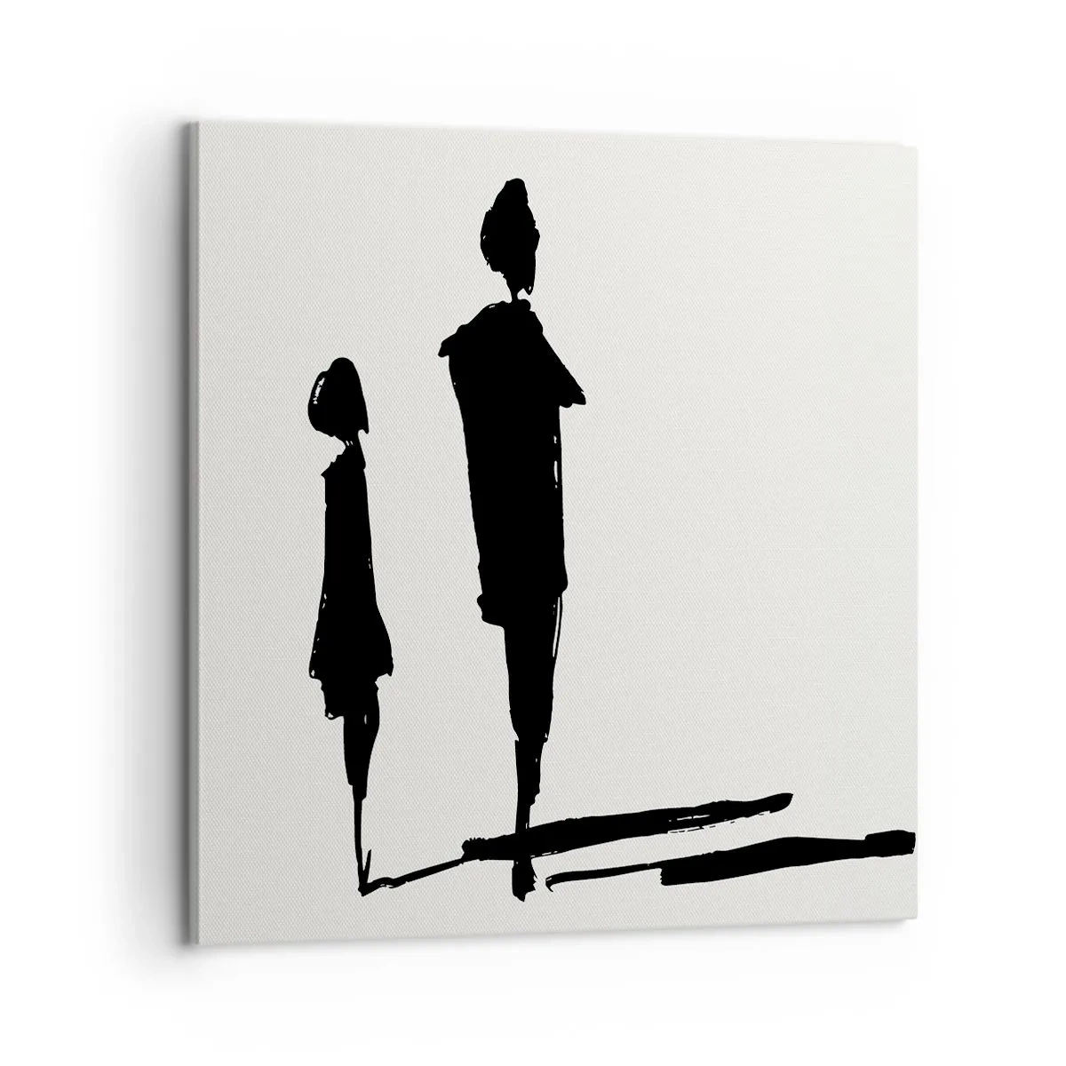 Quadro em tela - Certeza que juntos? - 60x60 cm