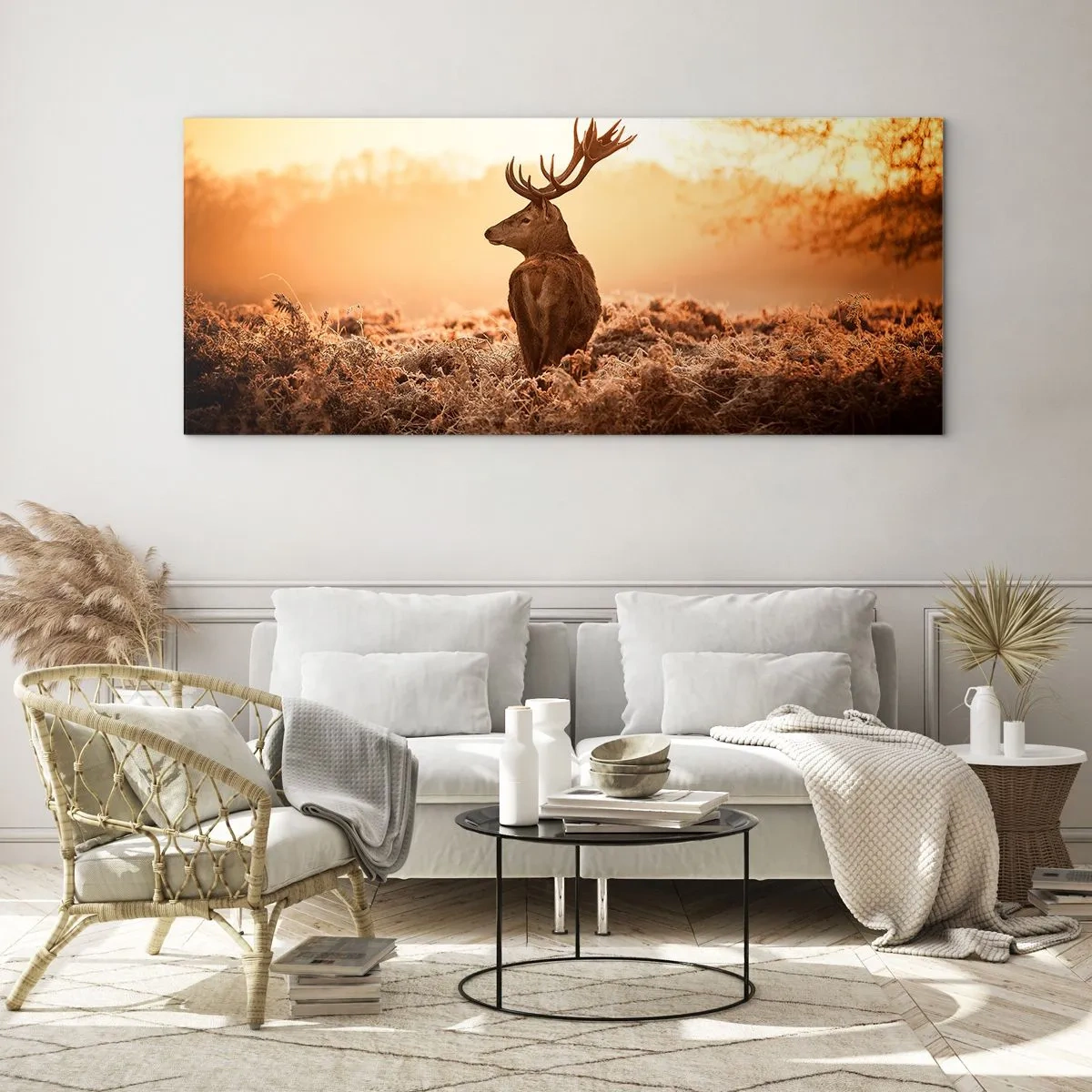 Quadro em vidro - O senhor da propriedade - 120x50 cm