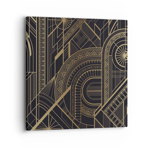 Quadro em tela - Conceitos, ideias, planos - 30x30 cm