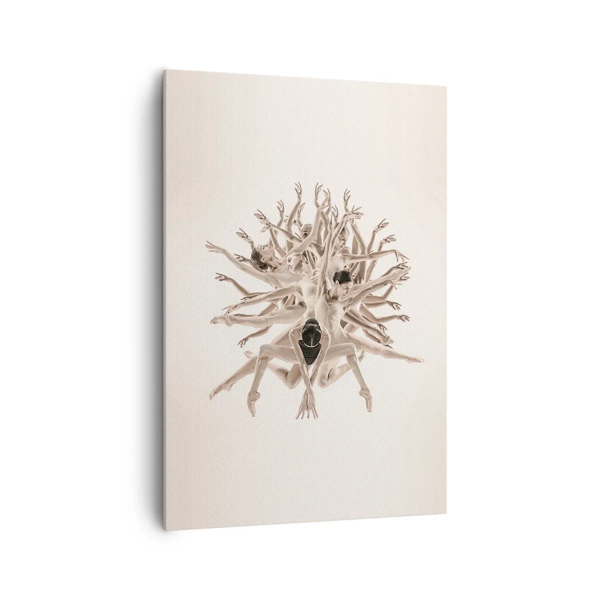 Quadro em tela - Florescendo na dança - 70x100 cm