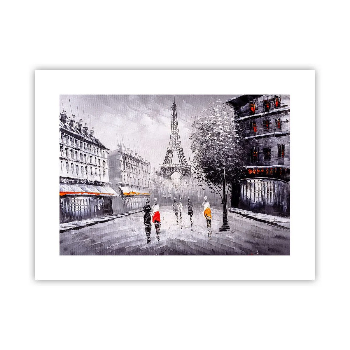 Pôster - Passeio em Paris - 40x30 cm