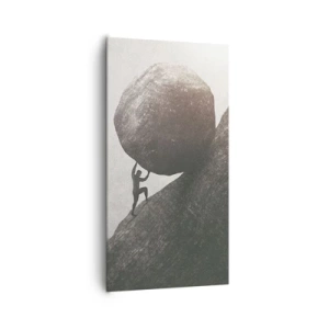 Quadro em tela - Eu creio - 65x120 cm