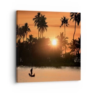 Quadro em tela - Hora do descanso - 30x30 cm