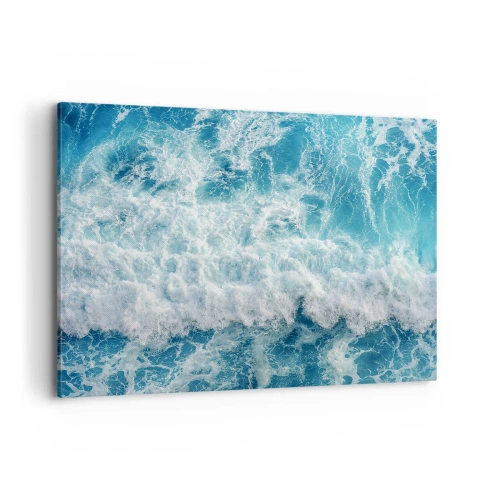 Quadro em tela - Alegremente e aos saltos - 100x70 cm