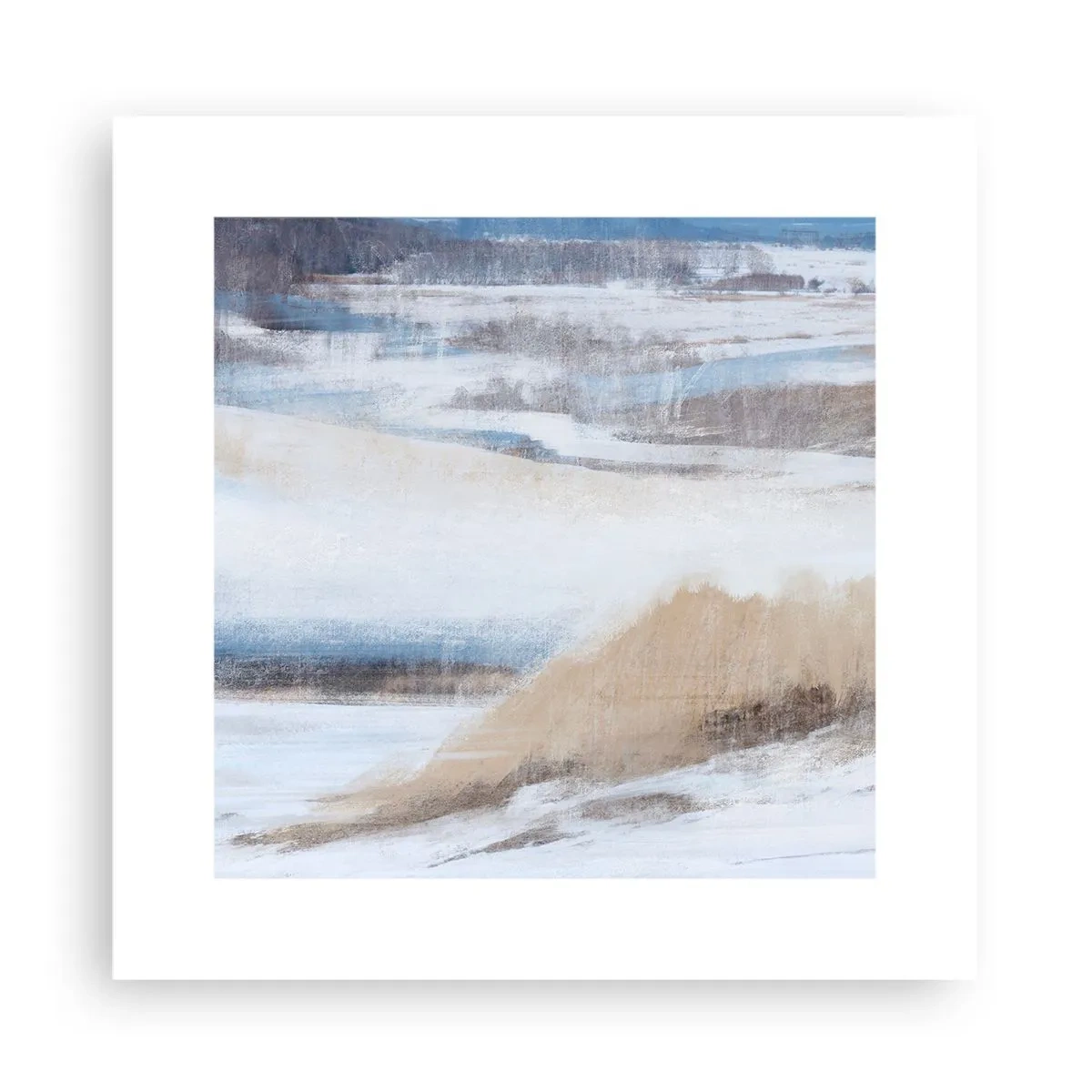 Pôster - Composição de inverno - 30x30 cm