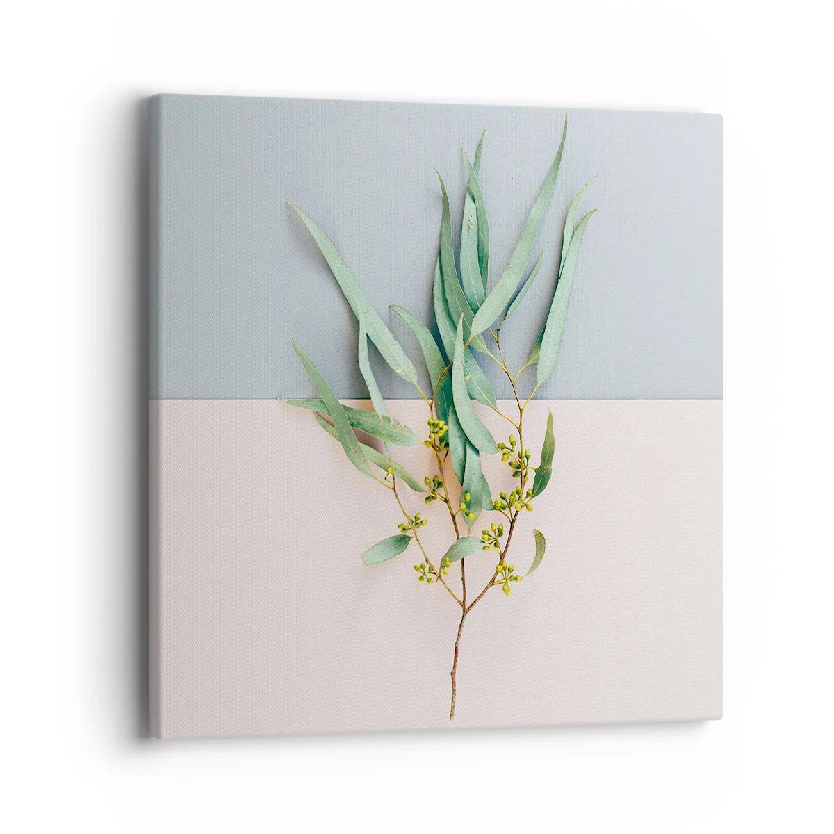 Quadro em tela - Sutileza pastel - 40x40 cm