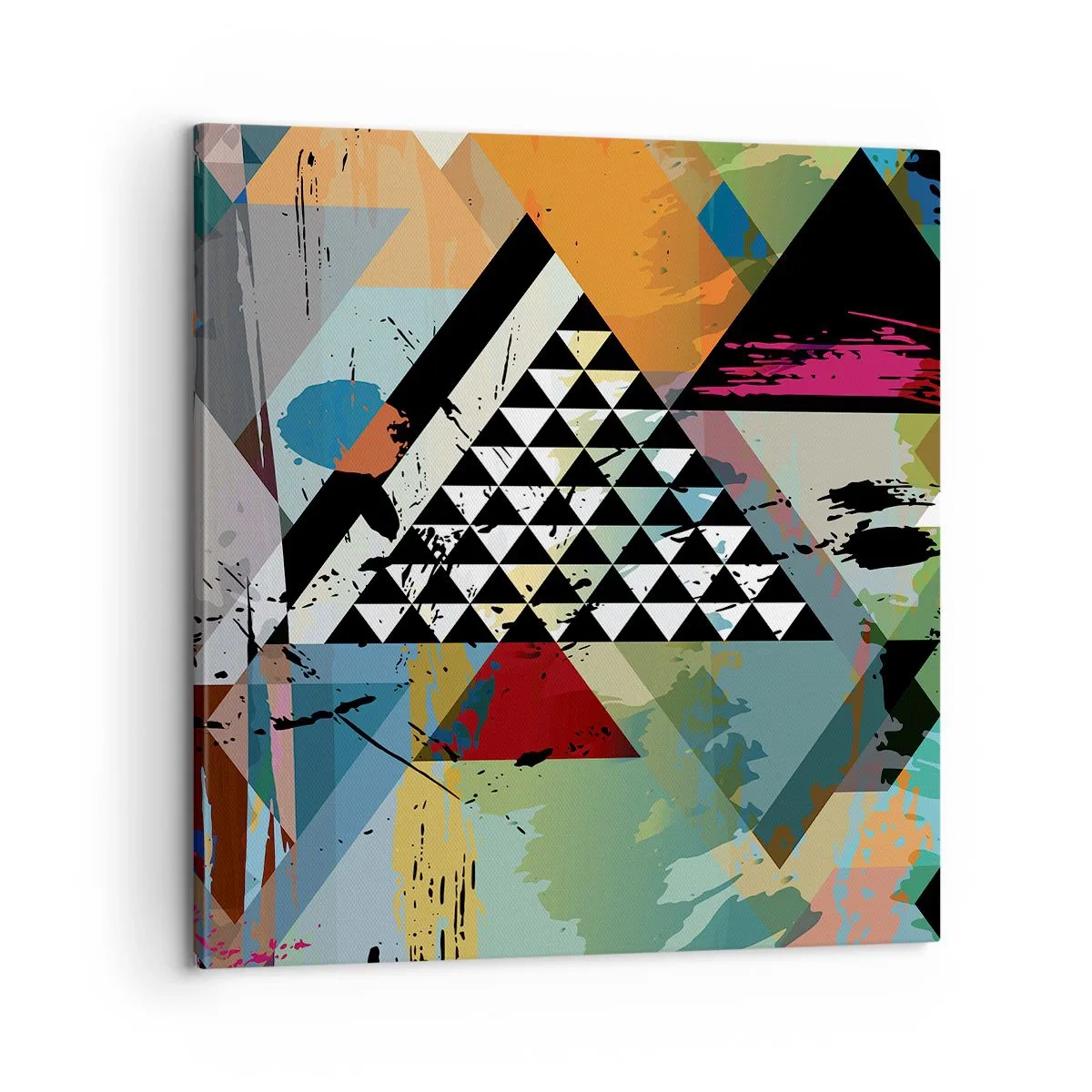 Quadro em tela - Como é simples - 60x60 cm