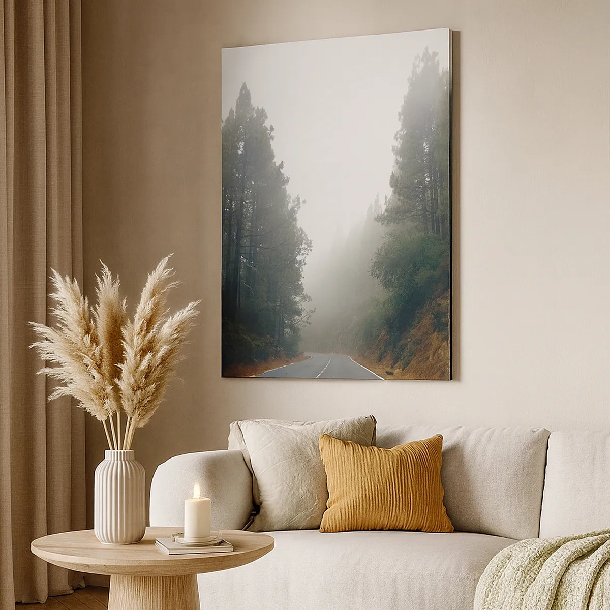 Quadro em tela - O conto da floresta mágica - 50x70 cm