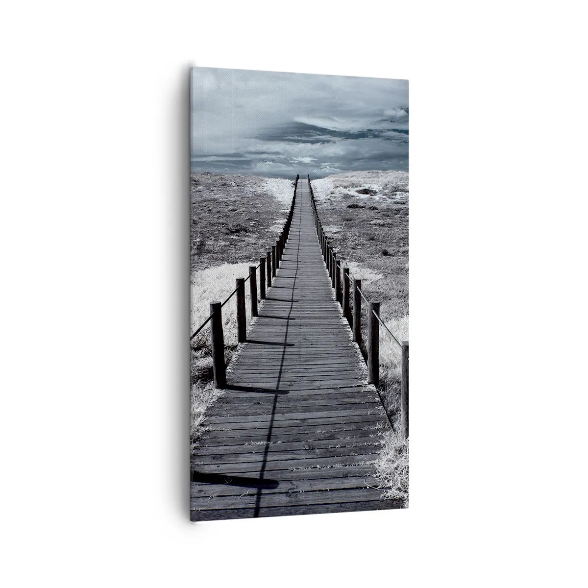 Quadro em tela - Direto para a costa - 65x120 cm