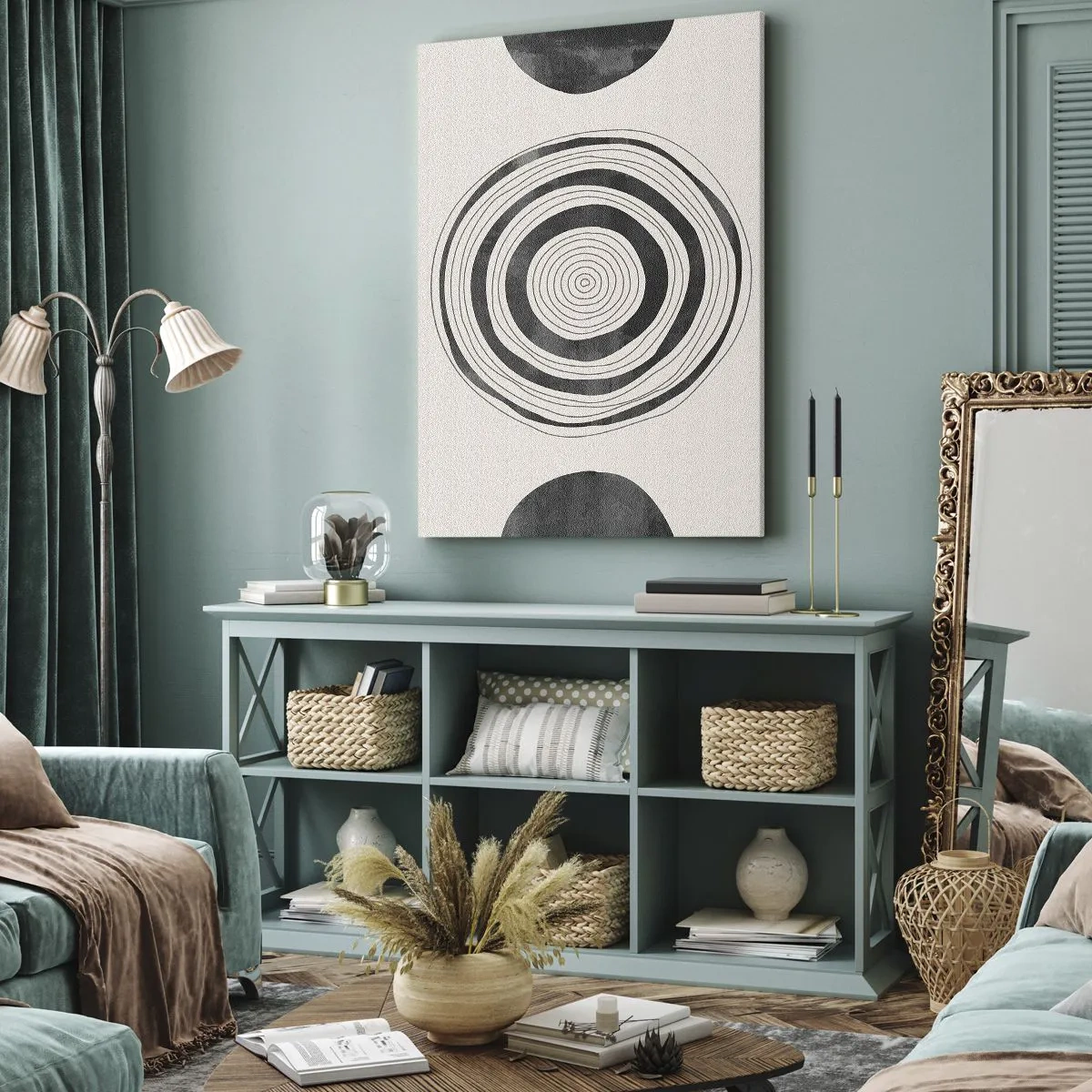 Quadro em tela - Importante é o que há no caminho - 50x70 cm